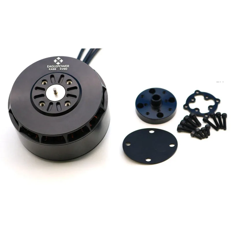1PCS Eaglepower EA98 KV120/KV90 Brushless Motor Heavy Load 17800g/19200g Max Thrust for RC Agriculture UAV Drone
1PCS Eaglepower EA98 KV120/KV90 Brushless Motor Heavy Load 17800g/19200g Max Thrust for RC Agriculture UAV Drone