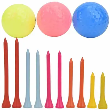 3 Balls and 10 Tees Colorful Golfballs Set Training Practice Ball Holders Accessories Tee
3 Balls and 10 Tees Colorful Golfballs Set Training Practice Ball Holders Accessories Tee