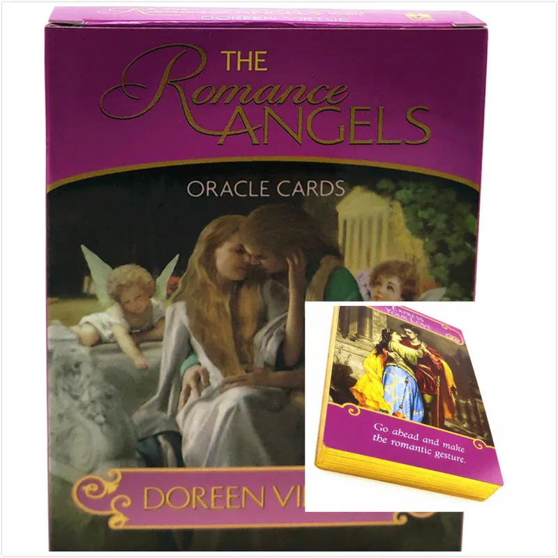 Gold-plated romantic angel Oracle card carried this Oracle CARDS wholesale and custom
Gold-plated romantic angel Oracle card carried this Oracle CARDS wholesale and custom