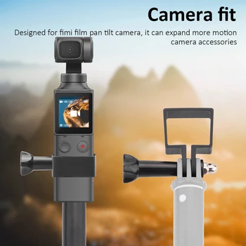 Tripod Extension Adapter for DJI Osmo Pocket Gimbal Camera Fixed Adapter Mount for Fimi Palm Backpack clip Holder Accessories