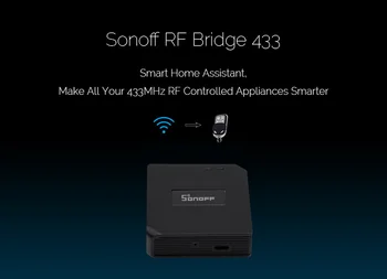 Sonoff Bridge RF 433MHz WiFi Home Automation Module Replacement Universal Switch Domotica intelligent RF WiFi Remote Controller
Sonoff Bridge RF 433MHz WiFi Home Automation Module Replacement Universal Switch Domotica intelligent RF WiFi Remote Controller