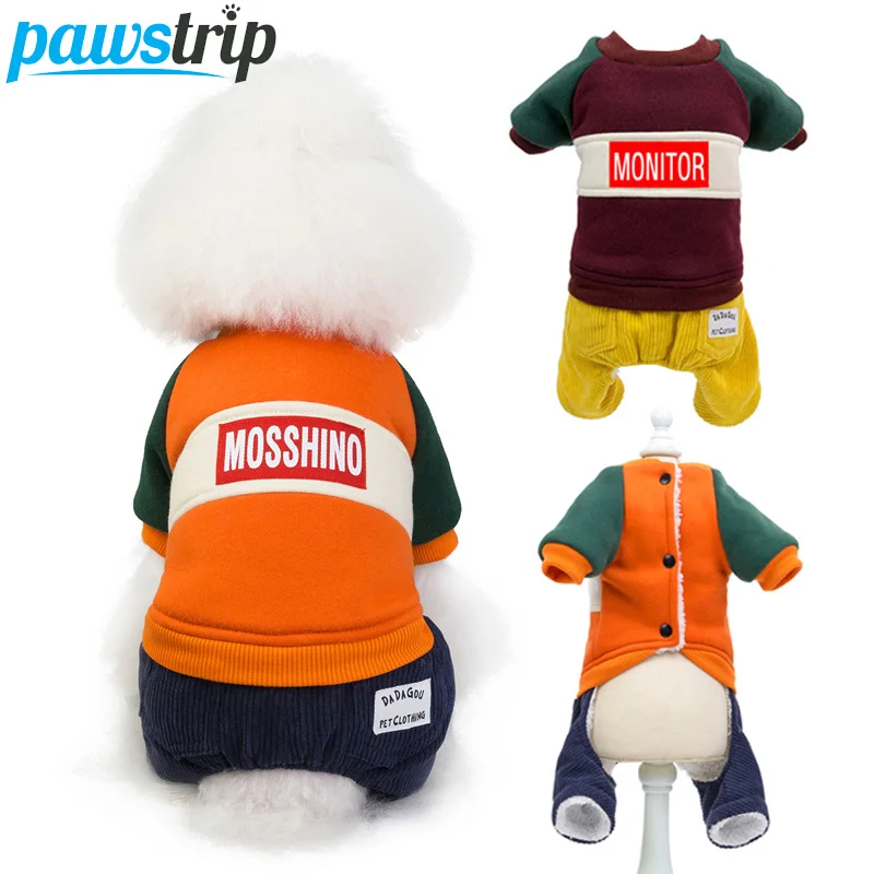 Thickening Warm Dog Jumpsuit Clothing Small Dog Coat Winter Dog Clothes Puppy Overall Soft Pet Winter Clothes For Pug Chihuahua 
Thickening Warm Dog Jumpsuit Clothing Small Dog Coat Winter Dog Clothes Puppy Overall Soft Pet Winter Clothes For Pug Chihuahua