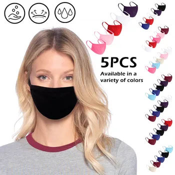 5PCS Adult Solid Color Washable Sand Exhaust Sunscreen Double Layer Cycling Mouth Caps Face Cover Masques Face Mask for Women
5PCS Adult Solid Color Washable Sand Exhaust Sunscreen Double Layer Cycling Mouth Caps Face Cover Masques Face Mask for Women