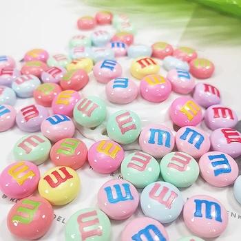 DIY Chocolate Bean Solid Color Resin M Bean Mobile Phone Patch Jewelry Accessories Slime Filler Material Children Plasticine Toy
DIY Chocolate Bean Solid Color Resin M Bean Mobile Phone Patch Jewelry Accessories Slime Filler Material Children Plasticine Toy