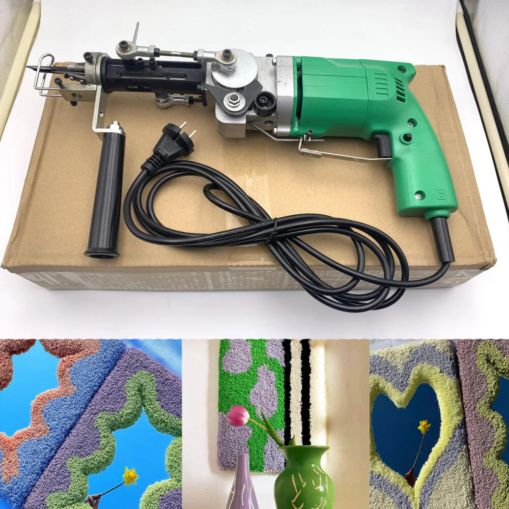 ZK60 Electric Rug Tufting Machine Wall Tapestries Hand Tufting Gun With Cut And Loop 2400RPM 100- 240V Cut Pile And Loop Pile
ZK60 Electric Rug Tufting Machine Wall Tapestries Hand Tufting Gun With Cut And Loop 2400RPM 100- 240V Cut Pile And Loop Pile