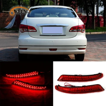 2Pcs For Nissan Almera Bluebird Sylphy Backup 2009 2010 2011 Led Tail Light Fog Lamp Car Rear Bumper Reflector Braking Light
2Pcs For Nissan Almera Bluebird Sylphy Backup 2009 2010 2011 Led Tail Light Fog Lamp Car Rear Bumper Reflector Braking Light