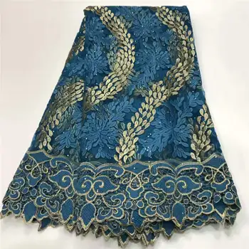 Sky Blue African Lace Fabric High Quality Embroider With Stones French Tulle Mesh Lace Fabrics Nigeria Guipure Lace For Party Dr 
Sky Blue African Lace Fabric High Quality Embroider With Stones French Tulle Mesh Lace Fabrics Nigeria Guipure Lace For Party Dr