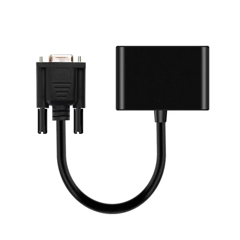 2-in-1 VGA to HDMI VGA Adapter Converter Splitter in HDMI&VGA out Simultaneously practical converters
2-in-1 VGA to HDMI VGA Adapter Converter Splitter in HDMI&VGA out Simultaneously practical converters