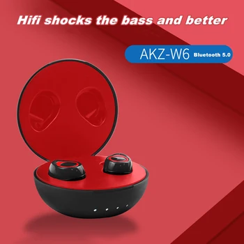 Newtest AKZ-W8 Mini Hifi Sports Headset True Stereo Wireless Tws With Charging Compartment Automatic Boot 5.0 Bluetooth Headset
Newtest AKZ-W8 Mini Hifi Sports Headset True Stereo Wireless Tws With Charging Compartment Automatic Boot 5.0 Bluetooth Headset