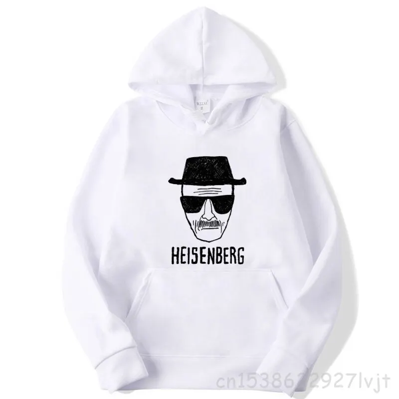 Модные брендовые толстовки Heisenberg с принтом смешанный хлопок весенние