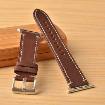 Kebbit Men Top Layer Genuine Leather Bands For Apple Watch 5 4 3 Replacement Strap iWatch4 Wrist Band 
Kebbit Men Top Layer Genuine Leather Bands For Apple Watch 5 4 3 Replacement Strap iWatch4 Wrist Band