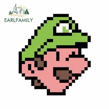 EARLFAMILY 13cm x 11.6cm for Pixel Marios Brother Camper Car Stickers Waterproof Scratch-proof Personality Creative Trunk Decal
EARLFAMILY 13cm x 11.6cm for Pixel Marios Brother Camper Car Stickers Waterproof Scratch-proof Personality Creative Trunk Decal