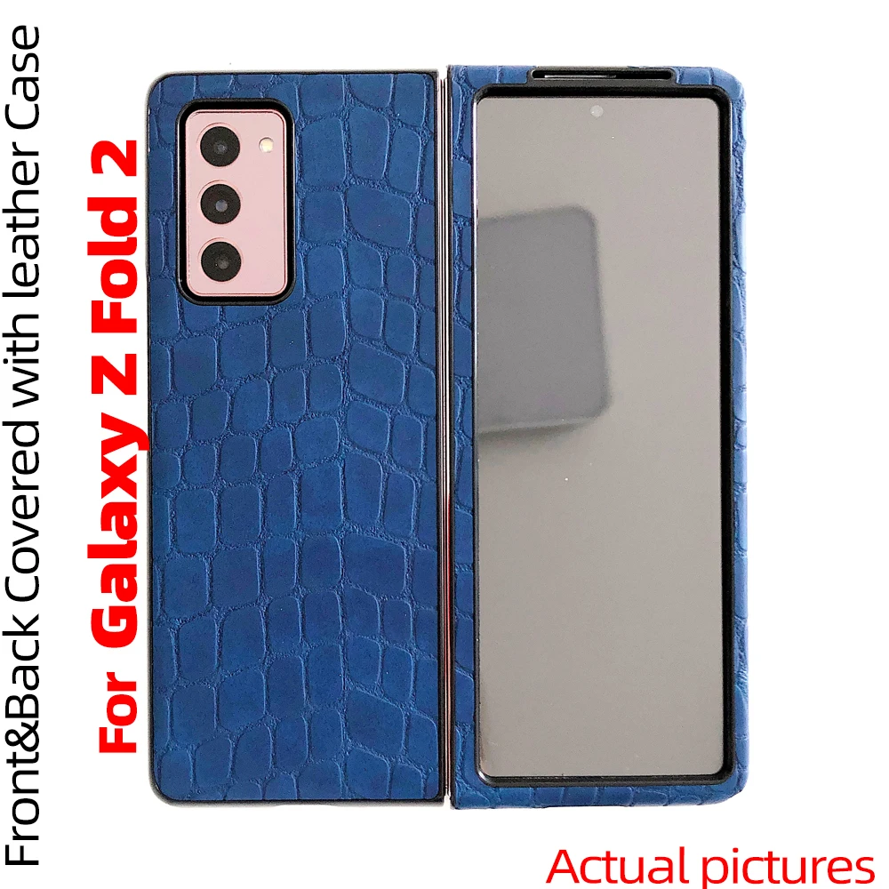 For Galaxy Z Fold 2 Case for Galaxy Z Fold2 5G front and back covered with crocodile leather Case For Galaxy Z Fold2 5G Case
For Galaxy Z Fold 2 Case for Galaxy Z Fold2 5G front and back covered with crocodile leather Case For Galaxy Z Fold2 5G Case