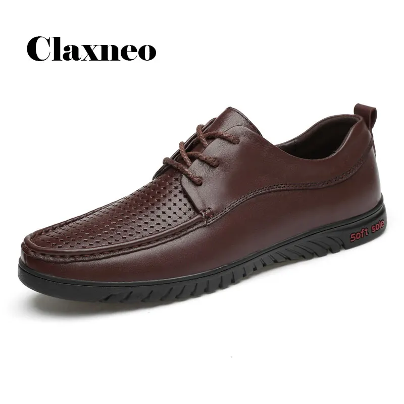 Man Leather Dress Shoes 2020 Summer Men's Derby Shoe Genuine Leather Formal Footwear Breathable Male Business Office Oxfords
Man Leather Dress Shoes 2020 Summer Men's Derby Shoe Genuine Leather Formal Footwear Breathable Male Business Office Oxfords