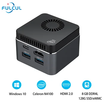 Mini PC windows 10 Quad-Core Intel Celeron N4100 portable Micro Desktop computer notebook laptop hot sell mini ps DDR4 M.2
Mini PC windows 10 Quad-Core Intel Celeron N4100 portable Micro Desktop computer notebook laptop hot sell mini ps DDR4 M.2