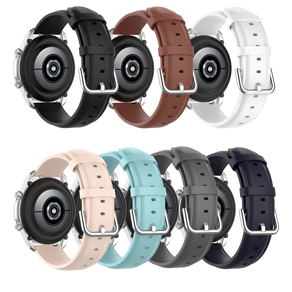 20MM Leather Watch Strap Wristband Replacement for Galaxy watch3 for Huawei Watch for Garminmove 3
20MM Leather Watch Strap Wristband Replacement for Galaxy watch3 for Huawei Watch for Garminmove 3