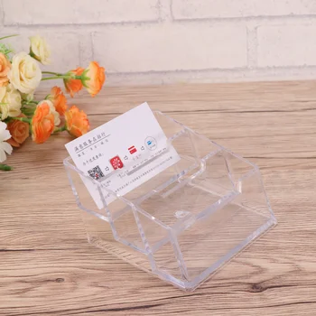 1PC Business Card Holder Transparent Desktop Creative Acrylic Practical Display Stand Organizer Holder Name Card Storage Case fo
1PC Business Card Holder Transparent Desktop Creative Acrylic Practical Display Stand Organizer Holder Name Card Storage Case fo