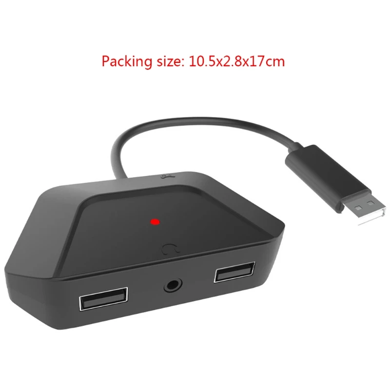 Keyboard Mouse Mice Conversion Receiver With 3.5mm-Audio Jack For XBOXONE/PS3/PS4/Nintend Switch Host Plug And Play Converter
Keyboard Mouse Mice Conversion Receiver With 3.5mm-Audio Jack For XBOXONE/PS3/PS4/Nintend Switch Host Plug And Play Converter