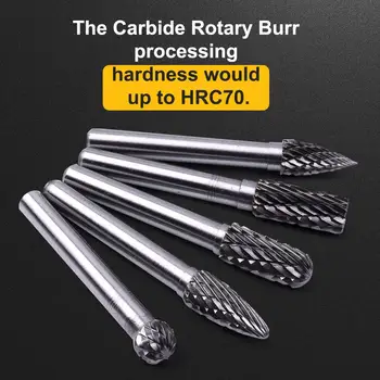 US In Warehouse Retail 5PCS Tungsten Carbide Rotary Files Point Burr Die 6mm Shank Metal Carving Cutter Abrasive Tools
US In Warehouse Retail 5PCS Tungsten Carbide Rotary Files Point Burr Die 6mm Shank Metal Carving Cutter Abrasive Tools