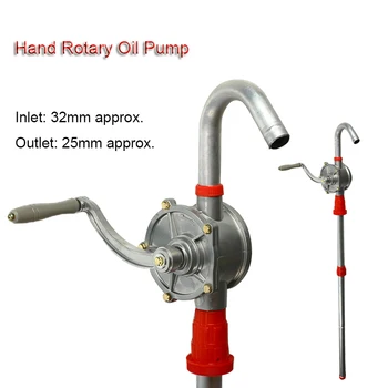 Manual Hand Pump 32mm Heavy Drum Rotary New Oil Fuel Barrel Heavy Duty Pump Diesel Fuel Oil Gas Transfer Tool
Manual Hand Pump 32mm Heavy Drum Rotary New Oil Fuel Barrel Heavy Duty Pump Diesel Fuel Oil Gas Transfer Tool