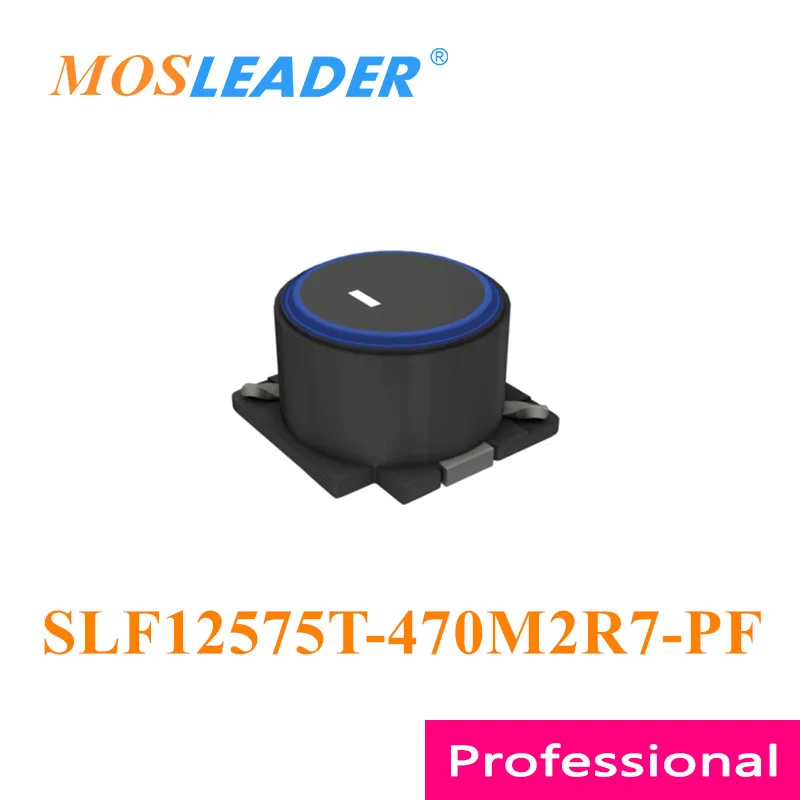 

Mosleader SLF12575T-470M2R7-PF 100PCS 12*12*7.5MM 12x12x7.5 47UH Made in China SLF12575T SLF12575T-470M2R7 Inductors