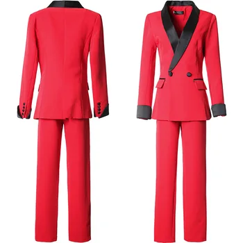 Pant Suits for Women New Style Autumn Fashion British Style Professional Commuter Suit Two-piece Women Suits Office Sets
Pant Suits for Women New Style Autumn Fashion British Style Professional Commuter Suit Two-piece Women Suits Office Sets