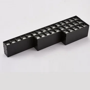 Indoor LED Wall Washer Wall Mounted Lamp Engineering Customized Length Office Living Room Spotlight Multi-head Grille Light 
Indoor LED Wall Washer Wall Mounted Lamp Engineering Customized Length Office Living Room Spotlight Multi-head Grille Light