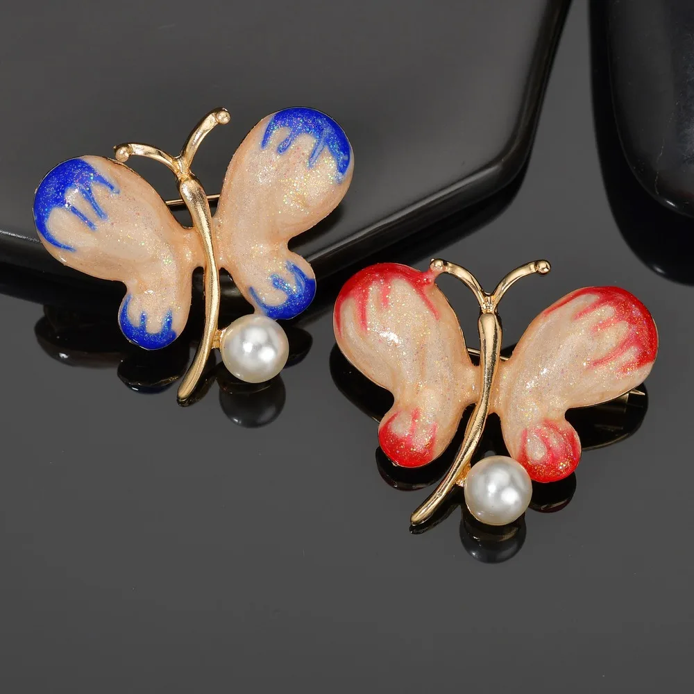 Miss JQ Metal Butterfly Brooches Pearl Cartoon Animal Brooches For Women 2019 Fashion Enamel Pins Clothes Accesorios Mujer
Miss JQ Metal Butterfly Brooches Pearl Cartoon Animal Brooches For Women 2019 Fashion Enamel Pins Clothes Accesorios Mujer