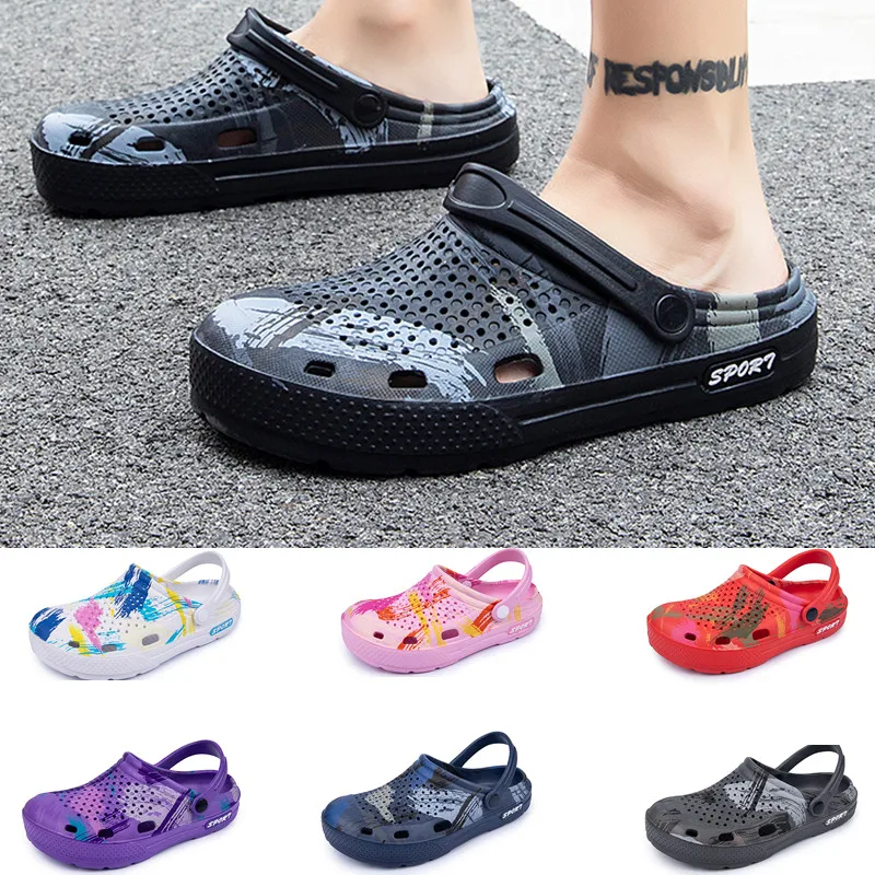 Sandals for Men Women Light Weight Garden Shoes Hollow Beach Beach Wadding Slippers
Sandals for Men Women Light Weight Garden Shoes Hollow Beach Beach Wadding Slippers
