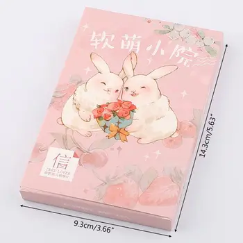 Boxed Postcards Soft Cute Small Courtyard, Hand-Painted Watercolor Literary Letter Lovers Greeting Card Animal Small Fresh Card
Boxed Postcards Soft Cute Small Courtyard, Hand-Painted Watercolor Literary Letter Lovers Greeting Card Animal Small Fresh Card