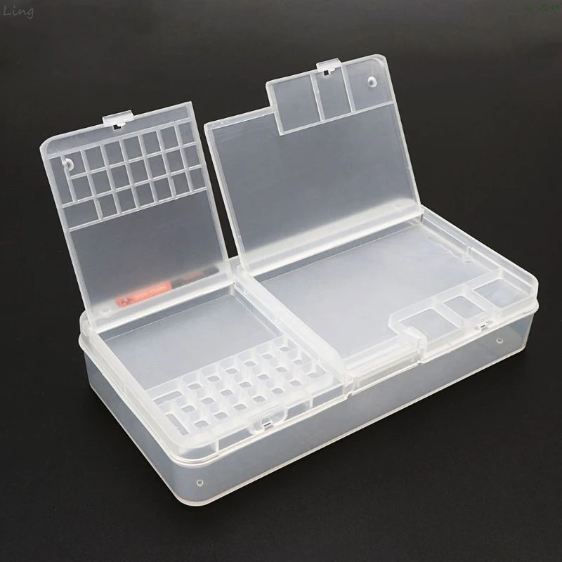 Multi Functional Mobile Phone Repair Storage Box For IC Parts Smartphone Opening Tools Collector
Multi Functional Mobile Phone Repair Storage Box For IC Parts Smartphone Opening Tools Collector