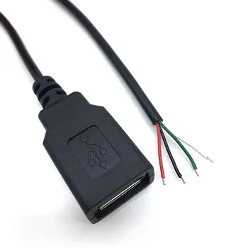 30cm USB 2.0 Type A Female Jack 4 Core Wire Power Charge Cable Cord Connector USB 4 Wire Power Cable USB Adapter переходник Hot
30cm USB 2.0 Type A Female Jack 4 Core Wire Power Charge Cable Cord Connector USB 4 Wire Power Cable USB Adapter переходник Hot