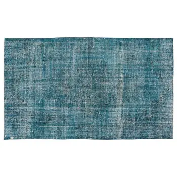 Handmade Turquoise Vintage Overdyed Turkish Area Rug 156x265 Cm-5'1''X8'8''
Handmade Turquoise Vintage Overdyed Turkish Area Rug 156x265 Cm-5'1''X8'8''