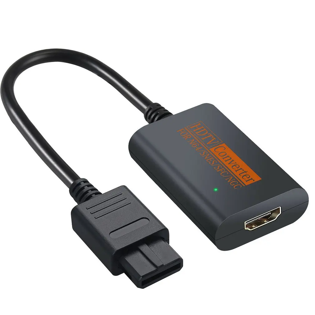 For Dreamcast to HDMI Converter HDMI Cable for N64 / GameCube / SNES Console, Plug and Play HDMI Converter Adapter
For Dreamcast to HDMI Converter HDMI Cable for N64 / GameCube / SNES Console, Plug and Play HDMI Converter Adapter