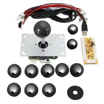 Single Diy Arcade Joystick Accessories Usb Computer Joystick Chip Control Board Arcade Rocker Button Kit 
Single Diy Arcade Joystick Accessories Usb Computer Joystick Chip Control Board Arcade Rocker Button Kit