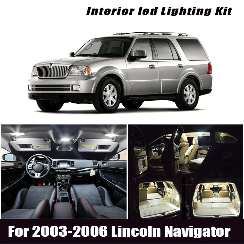 Комплект светодиодных ламп 14x Canbus для салона автомобиля 2003-2006 | Автомобили и