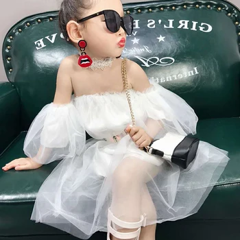 Summer Casual Baby Girls Solid Pattern Off-shoulder Sleeveless Mesh Fairy Dress Cotton Kids Toddler Sundress Super Pretty LT
Summer Casual Baby Girls Solid Pattern Off-shoulder Sleeveless Mesh Fairy Dress Cotton Kids Toddler Sundress Super Pretty LT