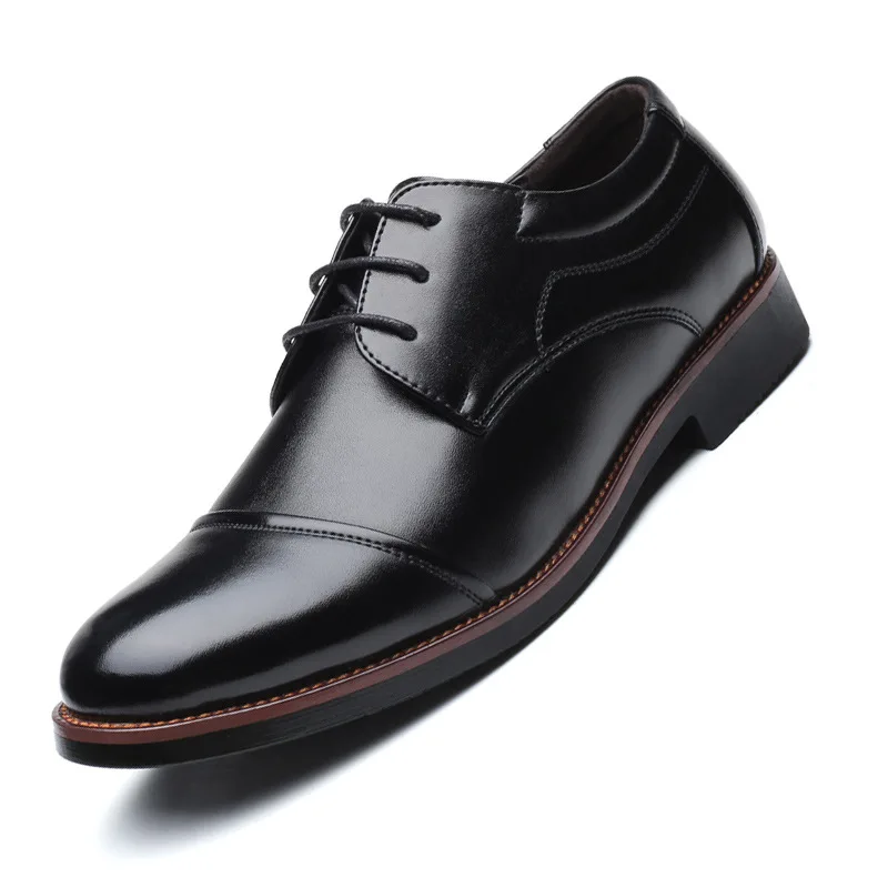 Men Dress Shoes Formal Business Work Soft Patent Leather Pointed Toe for Man Male Men's Oxford Flats 2020 New
Men Dress Shoes Formal Business Work Soft Patent Leather Pointed Toe for Man Male Men's Oxford Flats 2020 New