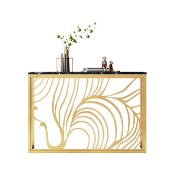 Edge polishing does not hurt hands Northern Europe modern simple hallway table living room hallway quality wrought iron frame be
Edge polishing does not hurt hands Northern Europe modern simple hallway table living room hallway quality wrought iron frame be