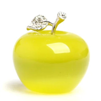 Yellow opal natural gem cat eye pendant apple charming the merry Christmas apple ornaments gifts figurine alloy leaf craft
Yellow opal natural gem cat eye pendant apple charming the merry Christmas apple ornaments gifts figurine alloy leaf craft