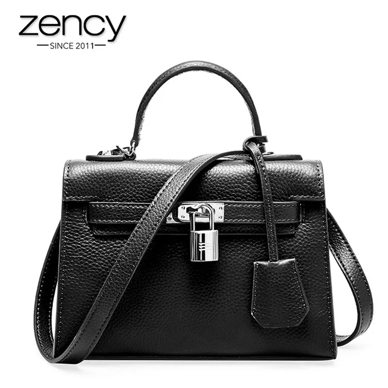 Zency Anti-theft Lock Women Tote Handbag 100% Genuine Leather Fashion Lady Shoulder Messenger Bag High Quality Flap Black Brown
Zency Anti-theft Lock Women Tote Handbag 100% Genuine Leather Fashion Lady Shoulder Messenger Bag High Quality Flap Black Brown