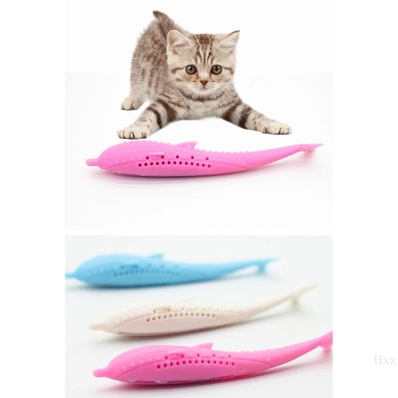 Cute Interactive Cat Toothbrush with Catnip Silicone Molar Stick Teeth Cleaning Cleaner Toy Pet Supplies
Cute Interactive Cat Toothbrush with Catnip Silicone Molar Stick Teeth Cleaning Cleaner Toy Pet Supplies