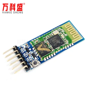 Vanke Sheng HC-05 master-slave integrated Bluetooth module Arduino wireless Bluetooth serial port transparent transmission modul
Vanke Sheng HC-05 master-slave integrated Bluetooth module Arduino wireless Bluetooth serial port transparent transmission modul