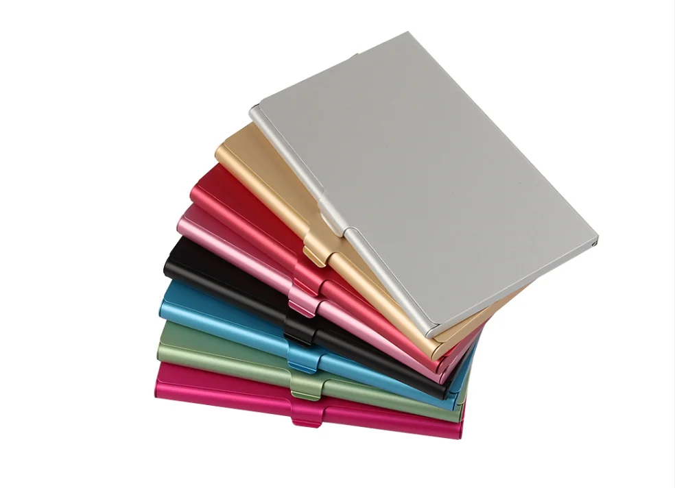 Flip cover Aluminum bank card package credit card wallet rfid shield card set card box document package metal wallet
Flip cover Aluminum bank card package credit card wallet rfid shield card set card box document package metal wallet