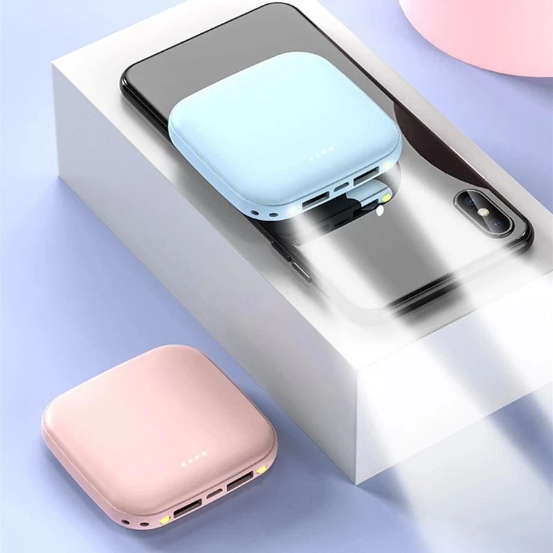 10000mAh Mini Power Bank Dual USB Portable Charger External Battery Pack Powerbank for iPhone 14 Huawei Samsung Xiaomi Poverbank 
10000mAh Mini Power Bank Dual USB Portable Charger External Battery Pack Powerbank for iPhone 14 Huawei Samsung Xiaomi Poverbank