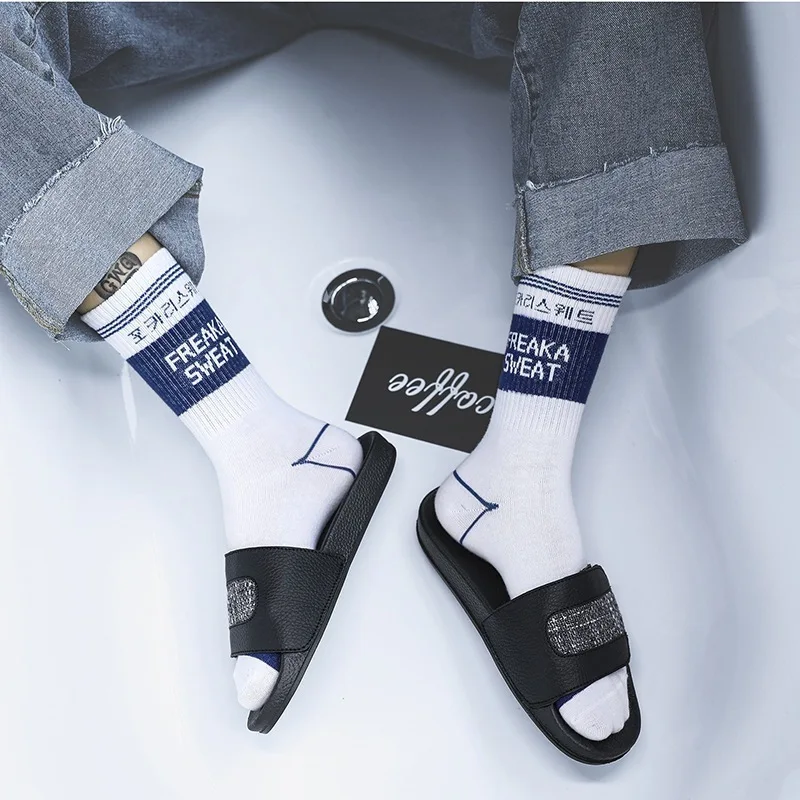 2019 Summer New Style Hong Kong Style Trend Summer Day chao tuo Series Fashion Slipper Hot Selling MEN'S SHOES New
2019 Summer New Style Hong Kong Style Trend Summer Day chao tuo Series Fashion Slipper Hot Selling MEN'S SHOES New