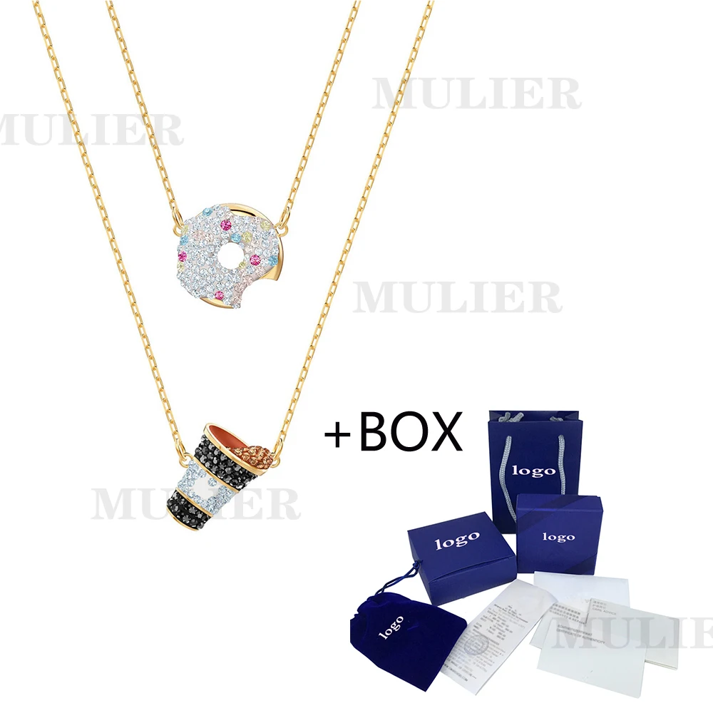 MULIER SWA 2019 New NICEST Set Two-In-One Cain Female Shiny Color Crystal To Send Girlfriend Luxury Jewelry Birthday Gift
MULIER SWA 2019 New NICEST Set Two-In-One Cain Female Shiny Color Crystal To Send Girlfriend Luxury Jewelry Birthday Gift