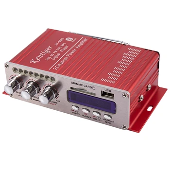 Kentiger Hy-502S 2Ch Bluetooth Hi-Fi Super Bass Output Power Stereo Amplifier With Remote Controller Usb/Sd Card Player Fm Radio
Kentiger Hy-502S 2Ch Bluetooth Hi-Fi Super Bass Output Power Stereo Amplifier With Remote Controller Usb/Sd Card Player Fm Radio
