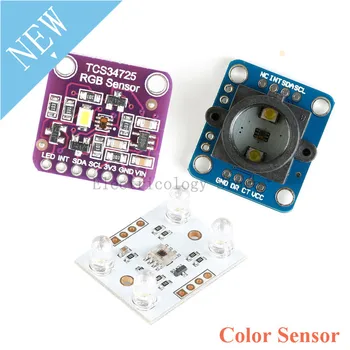 TCS34725 Color Sensor GY-33 TCS230 TCS3200 RGB Color Recognition Module Development Board DIY Electronic PCB Board For Arduino
TCS34725 Color Sensor GY-33 TCS230 TCS3200 RGB Color Recognition Module Development Board DIY Electronic PCB Board For Arduino