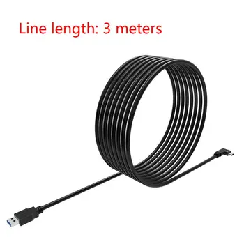 3m L-shaped USB C Line Data Transfer Charging Cable for Oculus Quest VR Camera 7XED
3m L-shaped USB C Line Data Transfer Charging Cable for Oculus Quest VR Camera 7XED